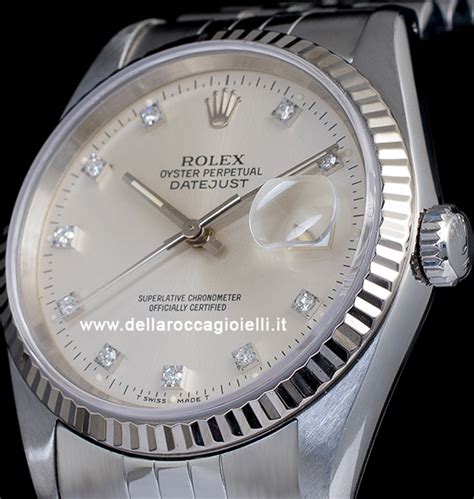 rolex datejust usato della rocca|rocca gioielli Rolex.